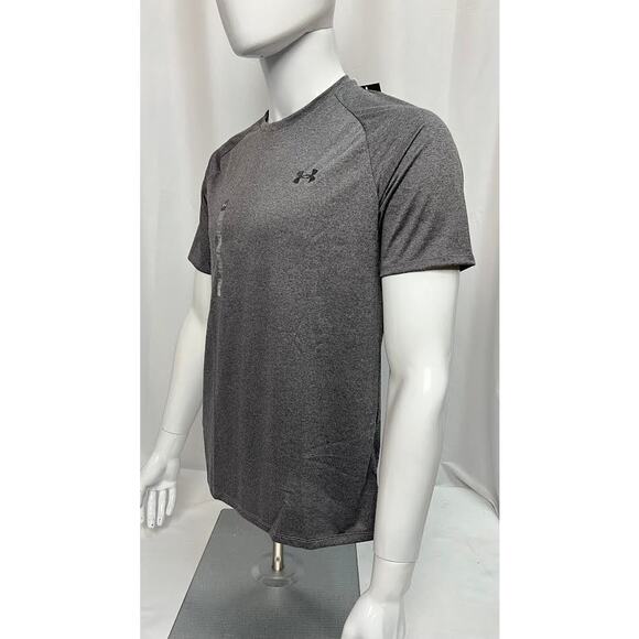 NWT! Under Armour Men's Tech 2.0 Short Sleeve T-Shirt Gray  Medium - Picture 2 of 5